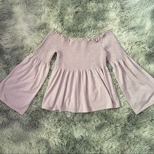 🍁2/20$🍁 Smock Off Shoulder Top